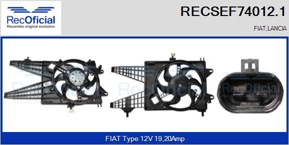 RECOFICIAL RECSEF74012.1 RECOFICIAL RECSEF74012.1