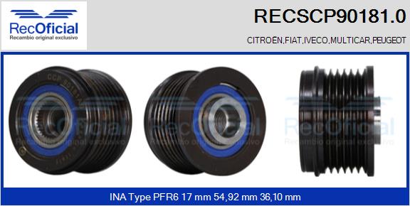 RECOFICIAL RECSCP90181.0