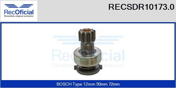 RECOFICIAL RECSDR10173.0