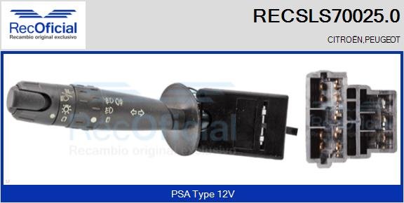 RECOFICIAL RECSLS70025.0