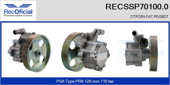 RECOFICIAL RECSSP70100.0