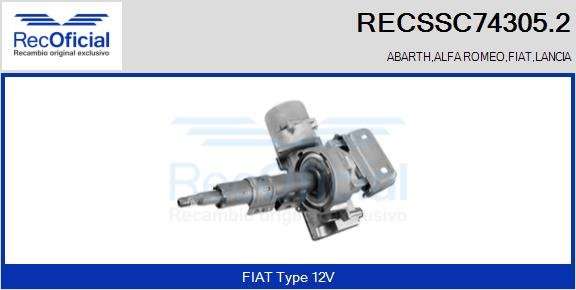 RECOFICIAL RECSSC74305.2 RECOFICIAL RECSSC74305.2