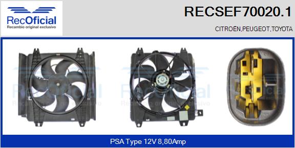 RECOFICIAL RECSEF70020.1 RECOFICIAL RECSEF70020.1