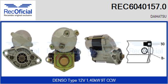 RECOFICIAL REC6040157.0 RECOFICIAL REC6040157.0