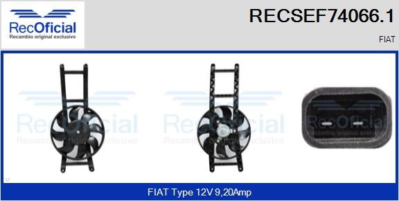 RECOFICIAL RECSEF74066.1 RECOFICIAL RECSEF74066.1
