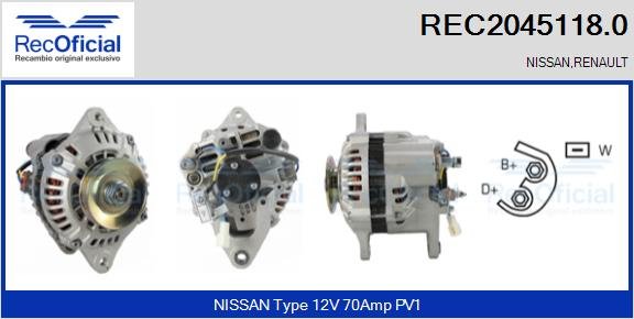 RECOFICIAL REC2045118.0 RECOFICIAL REC2045118.0