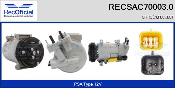 RECOFICIAL RECSAC70003.0