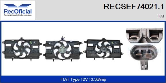 RECOFICIAL RECSEF74021.1 RECOFICIAL RECSEF74021.1
