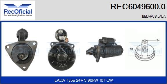 RECOFICIAL REC6049600.0