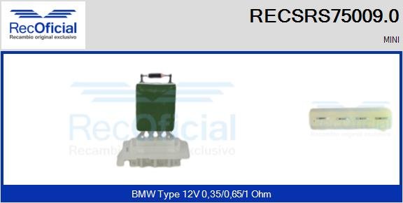 RECOFICIAL RECSRS75009.0