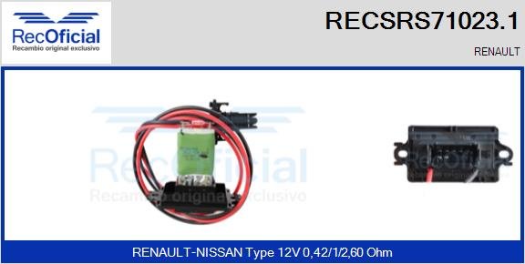 RECOFICIAL RECSRS71023.1