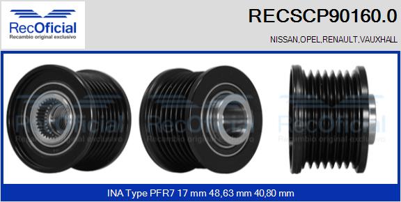 RECOFICIAL RECSCP90160.0