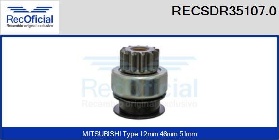 RECOFICIAL RECSDR35107.0