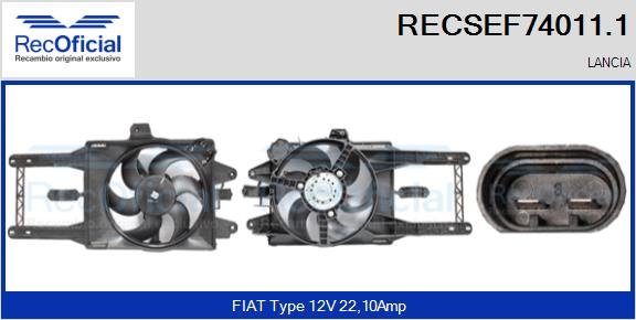 RECOFICIAL RECSEF74011.1 RECOFICIAL RECSEF74011.1