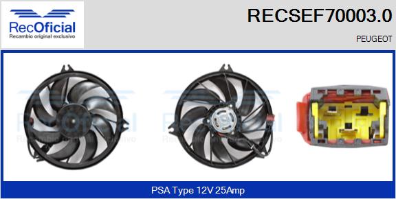 RECOFICIAL RECSEF70003.0 RECOFICIAL RECSEF70003.0