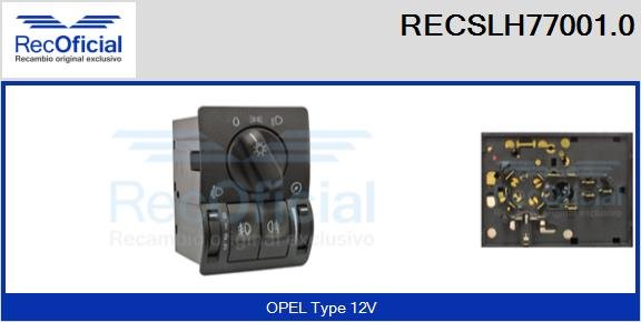 RECOFICIAL RECSLH77001.0 RECOFICIAL RECSLH77001.0
