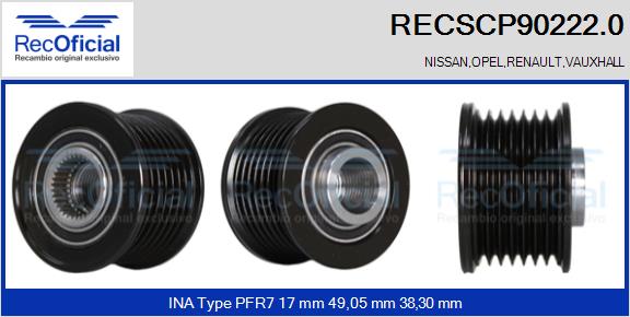 RECOFICIAL RECSCP90222.0