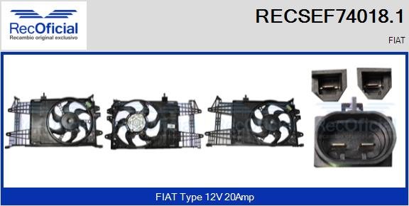 RECOFICIAL RECSEF74018.1 RECOFICIAL RECSEF74018.1