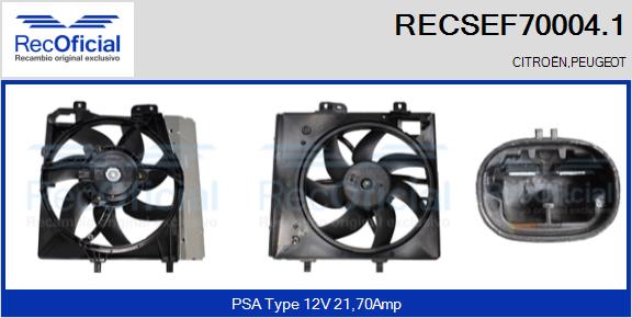 RECOFICIAL RECSEF70004.1 RECOFICIAL RECSEF70004.1