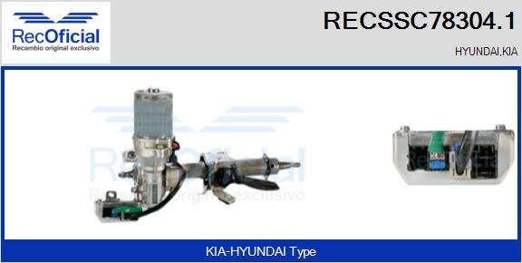 RECOFICIAL RECSSC78304.1 RECOFICIAL RECSSC78304.1