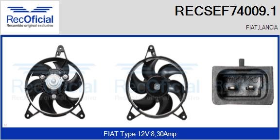 RECOFICIAL RECSEF74009.1 RECOFICIAL RECSEF74009.1