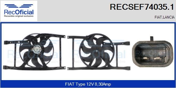 RECOFICIAL RECSEF74035.1 RECOFICIAL RECSEF74035.1