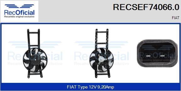 RECOFICIAL RECSEF74066.0 RECOFICIAL RECSEF74066.0