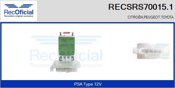 RECOFICIAL RECSRS70015.1