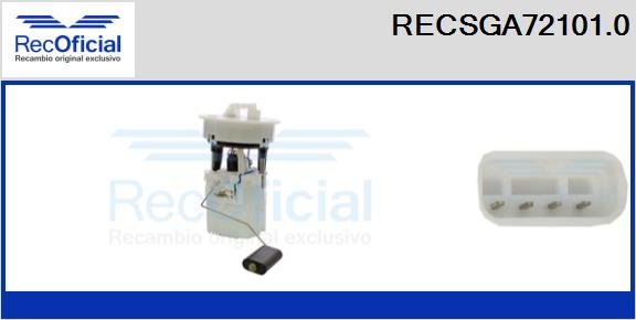 RECOFICIAL RECSGA72101.0 RECOFICIAL RECSGA72101.0