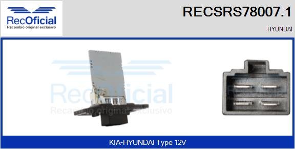 RECOFICIAL RECSRS78007.1