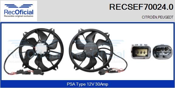 RECOFICIAL RECSEF70024.0 RECOFICIAL RECSEF70024.0