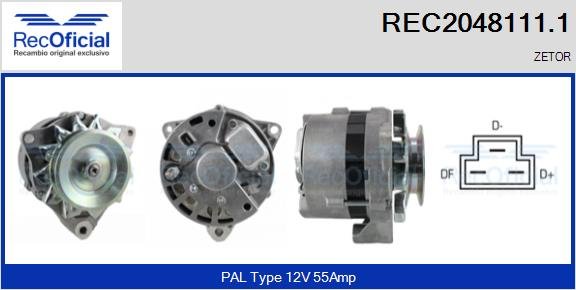 RECOFICIAL REC2048111.1 RECOFICIAL REC2048111.1
