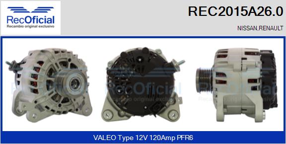 RECOFICIAL REC2015A26.0 RECOFICIAL REC2015A26.0