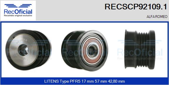 RECOFICIAL RECSCP92109.1