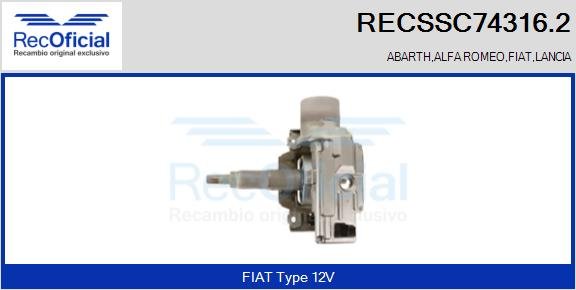 RECOFICIAL RECSSC74316.2 RECOFICIAL RECSSC74316.2