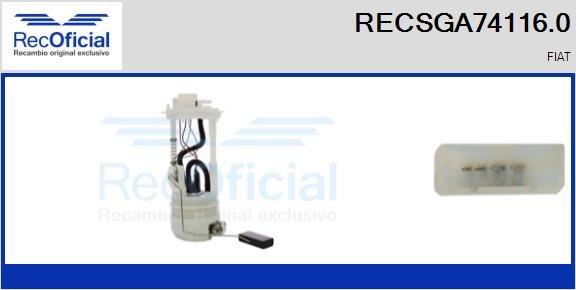 RECOFICIAL RECSGA74116.0