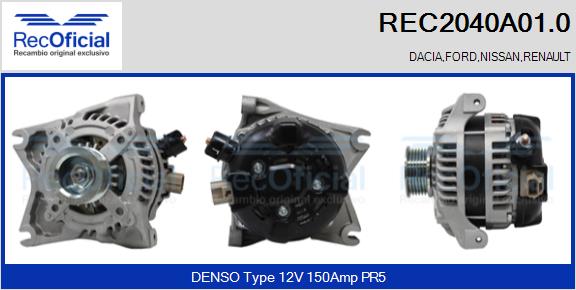 RECOFICIAL REC2040A01.0