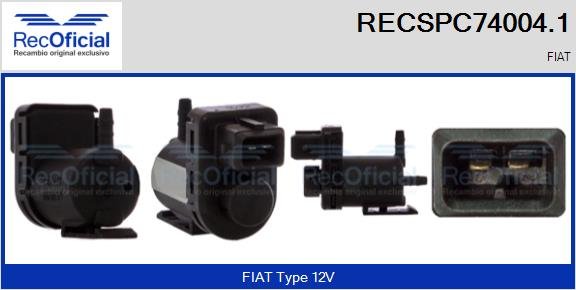 RECOFICIAL RECSPC74004.1