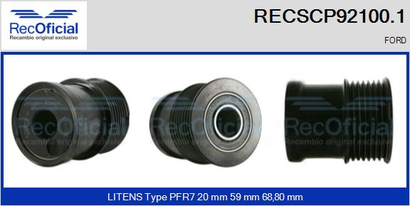 RECOFICIAL RECSCP92100.1