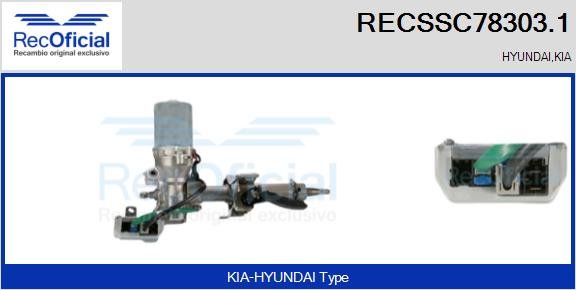 RECOFICIAL RECSSC78303.1 RECOFICIAL RECSSC78303.1