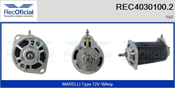 RECOFICIAL REC4030100.2 RECOFICIAL REC4030100.2