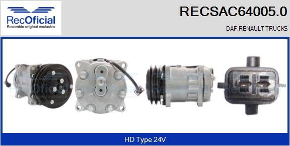 RECOFICIAL RECSAC64005.0