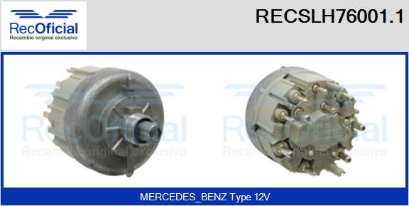 RECOFICIAL RECSLH76001.1 RECOFICIAL RECSLH76001.1