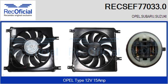 RECOFICIAL RECSEF77033.0 RECOFICIAL RECSEF77033.0