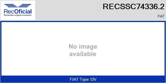 RECOFICIAL RECSSC74336.2 RECOFICIAL RECSSC74336.2