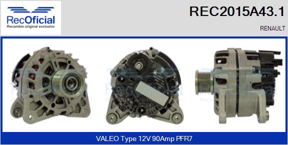 RECOFICIAL REC2015A43.1 RECOFICIAL REC2015A43.1