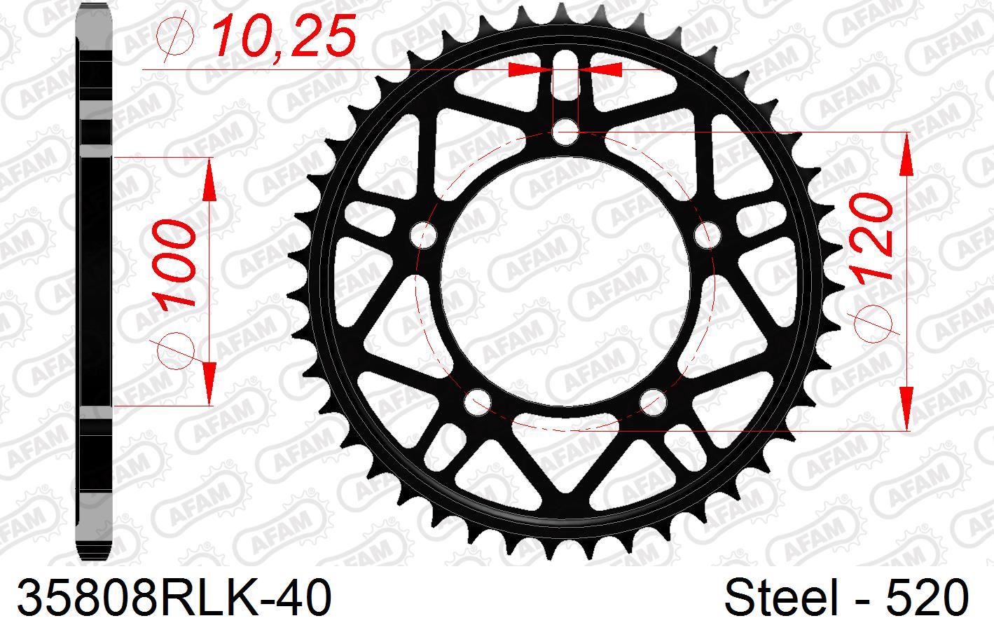 AFAM 35808RLK-40 AFAM 35808RLK-40