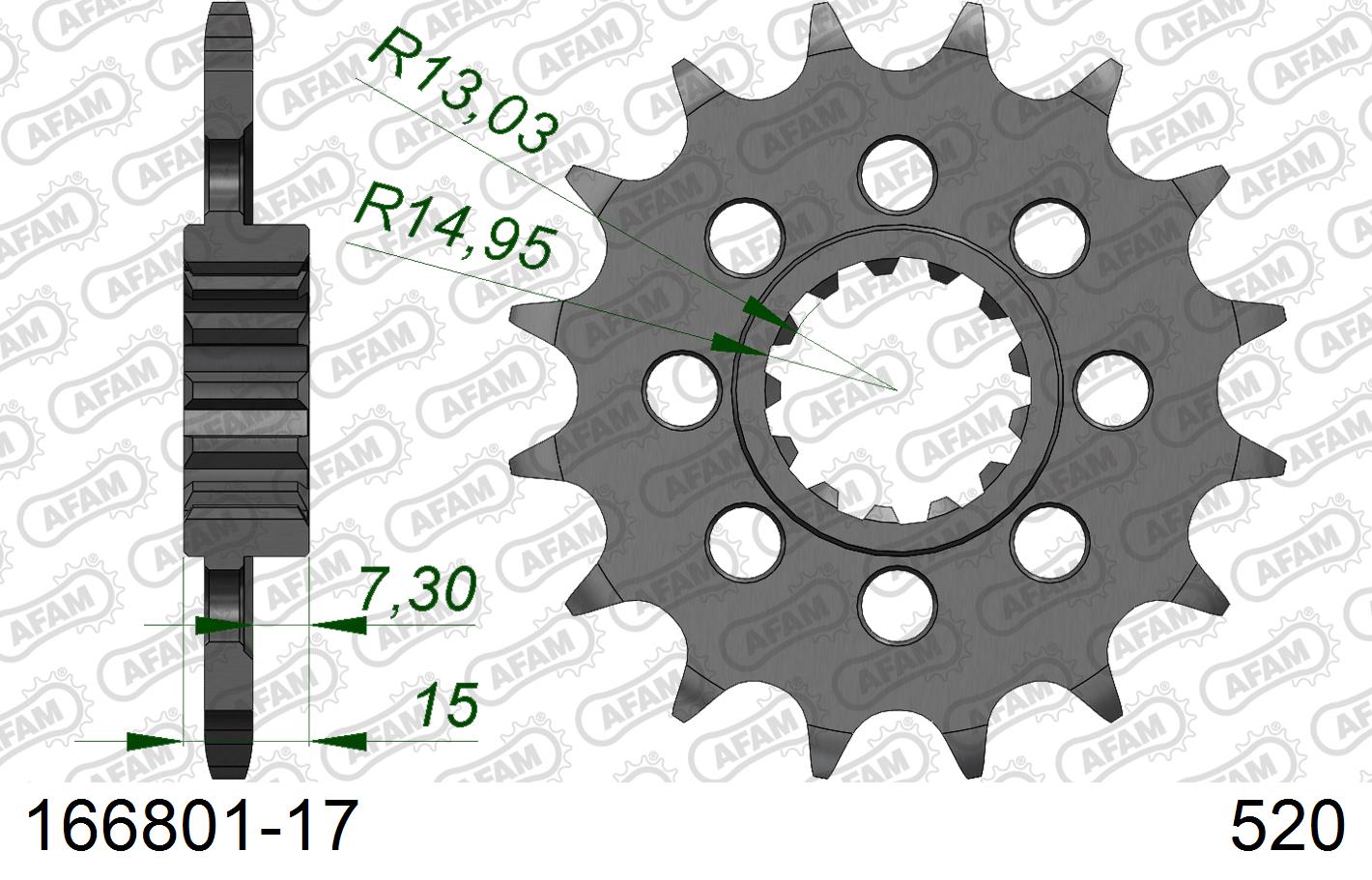 AFAM 166801-17 AFAM 166801-17