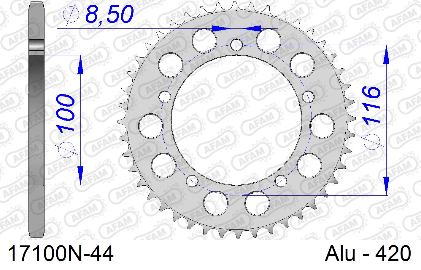 AFAM 17100N-44 AFAM 17100N-44