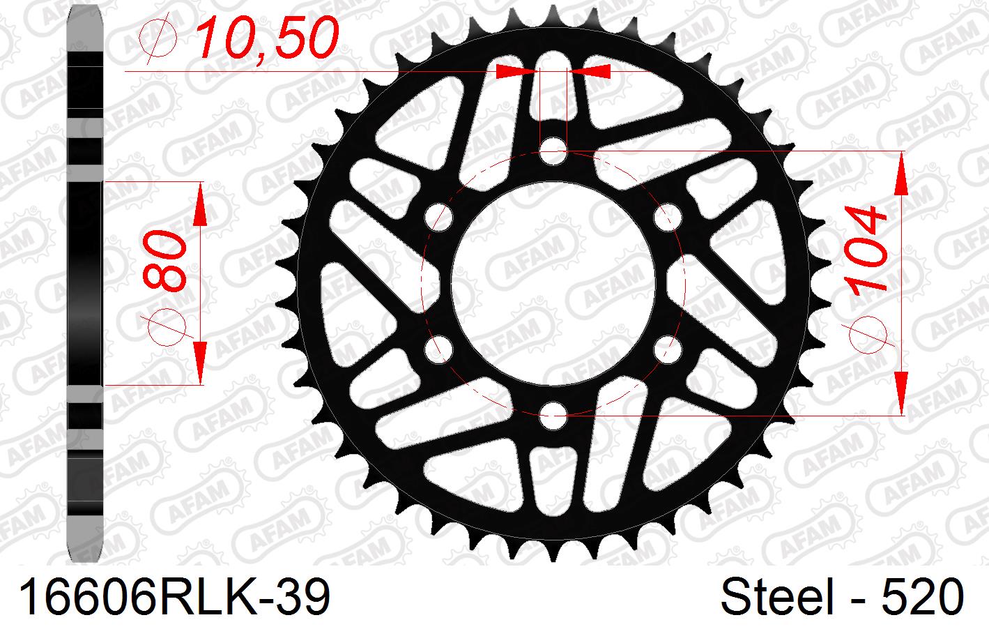 AFAM 16606RLK-39 AFAM 16606RLK-39